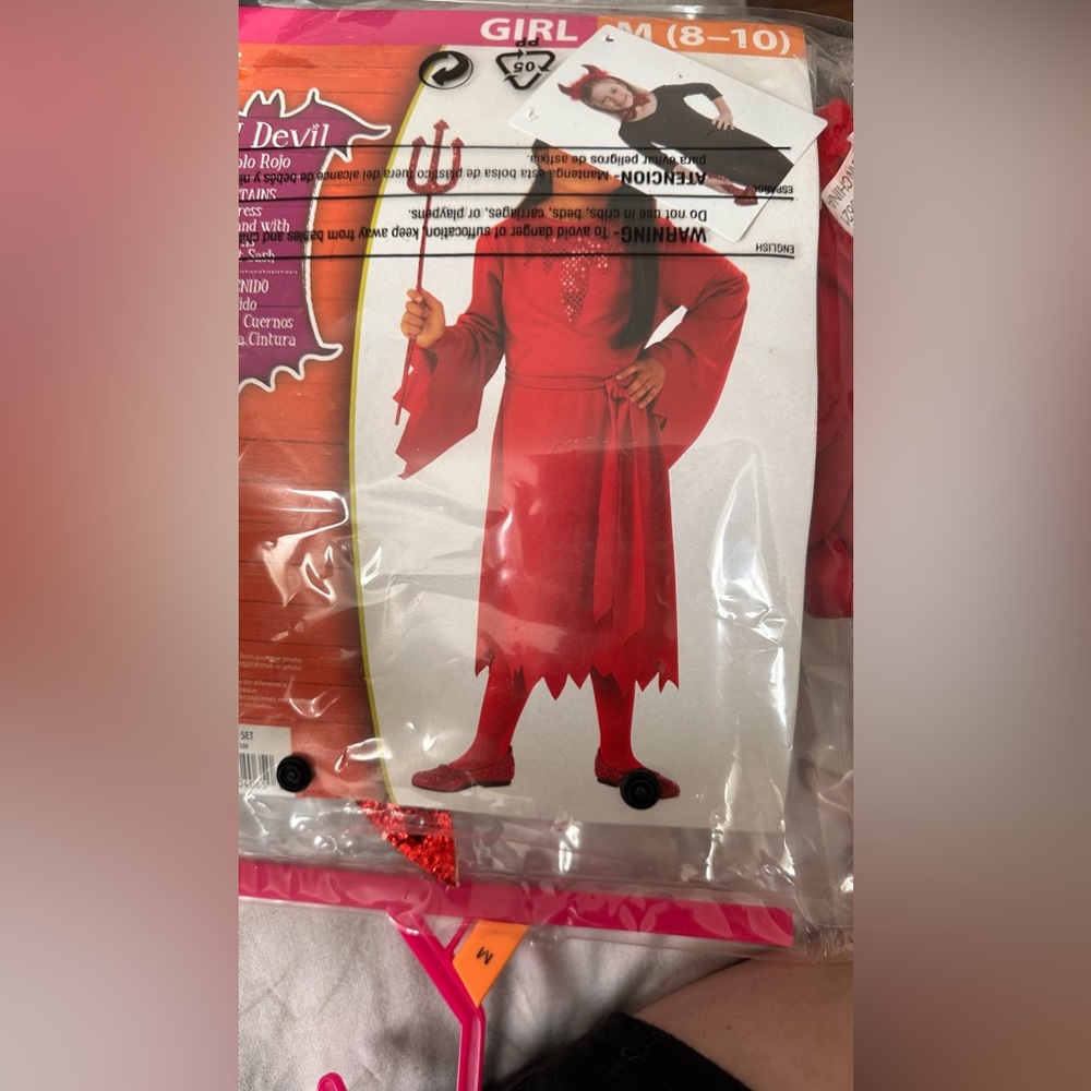 Devil girl Kids girl Halloween costumes